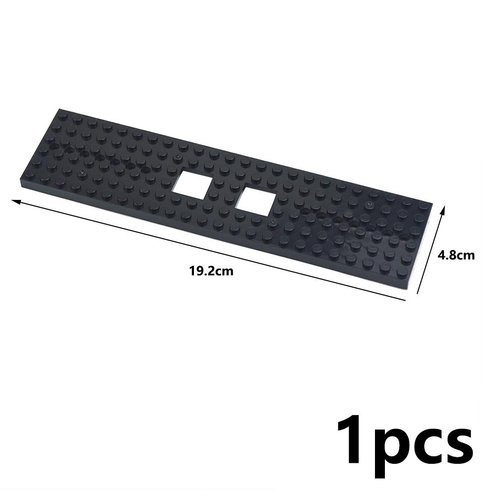 MOC High-Tech Train BasePlate 6x28 6x24 Dots Building Blocks Car Truck Bottom Plate