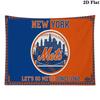 New York Mets Wandteppich Ästhetischer Wandbehang Bedruckter Stoffdecke Dekorative Wandteppiche für Schlafzimmer Wohnzimmer Heimdekoration