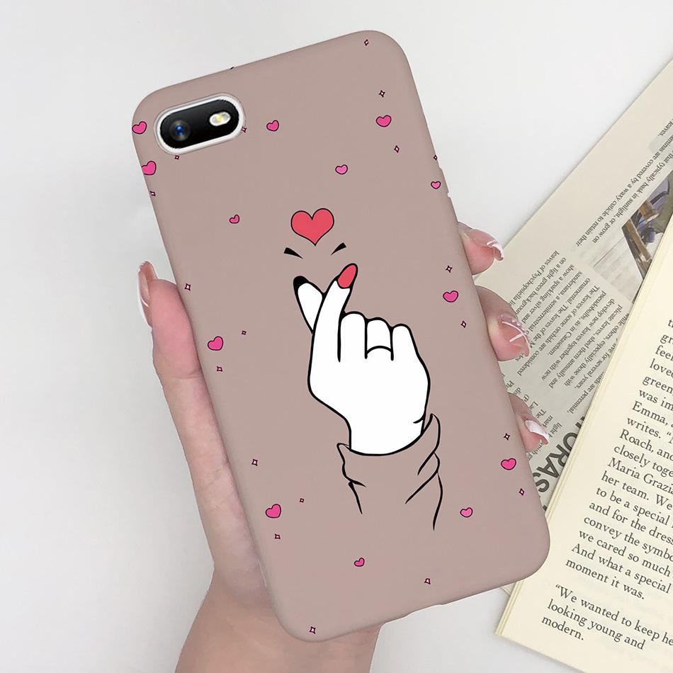 For OPPO A1K Phone Case Daisy Flower Heart Cover Silicone Soft Coque For oppo a1k RMX1941 A1K A1 k Oppo Realme C2 RealmeC2 Funda