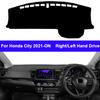 Car Inner Dashboard Cover DashMat Carpet For Honda City 2026 2026 -ON Rug Anti-UV Sun-Shade Protector Anti-sun