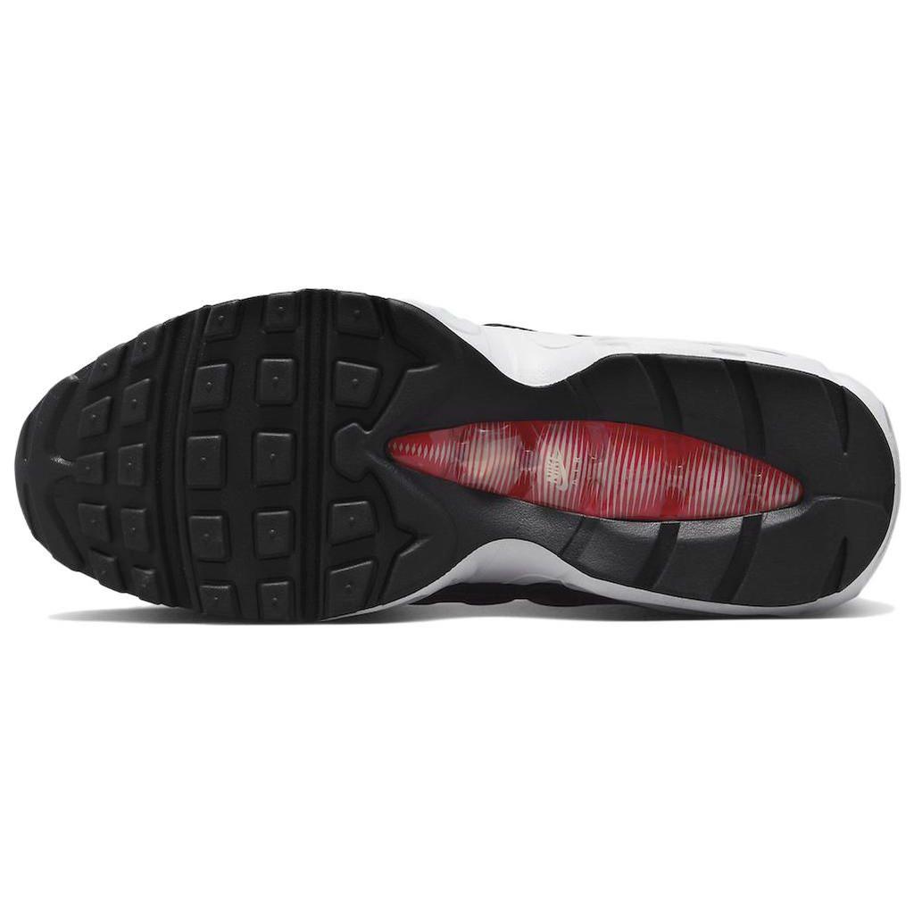 Nike Air Max 95 Light Iron Ore Black Women Sneakers White University-Red DR2550-100