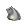 Vertical Ergonomic Mouse - Hama - Emw-700 - Rechargeable - Wireless - Multi-device
