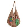 Summer hollow woven straw bag women's large capacity 2025 new casual shoulder bag seaside vacation wind beach bag