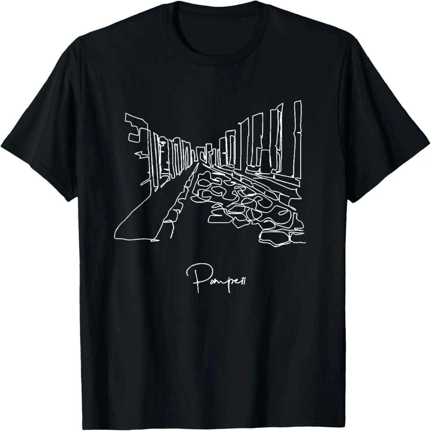 Ruins of Pompeii italy T-Shirt S