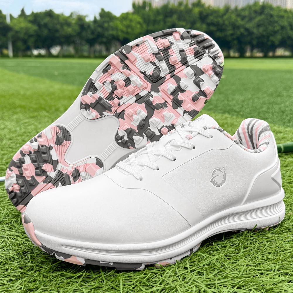 New Golf Shoes for Women: No Nails, Comfortable Outdoor Slow Running and Walking Shoes, Women's Training Golf Shoes