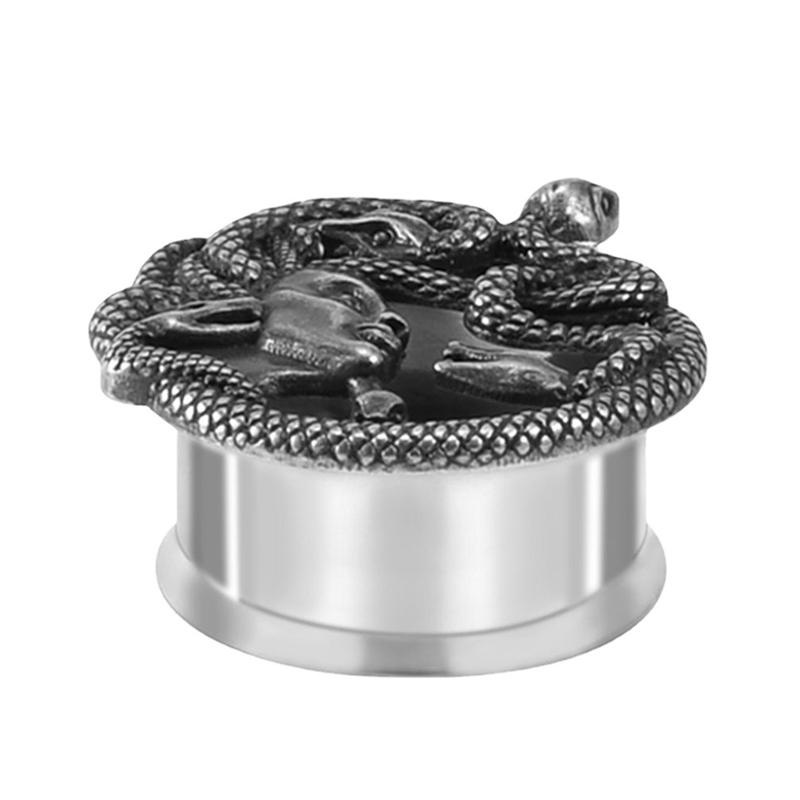 Ecarteur Oreilles Plug Tunnel Selle Jauges Spiral En Acier Inoxydable Étirement Extenseur - Foto 9