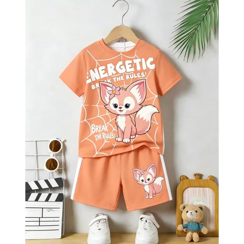 Children s short-sleeved two-piece set 100