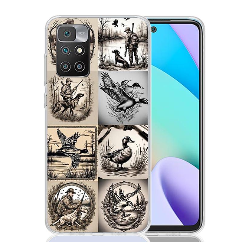 Hunter Dog Hunting Phone Case For Xiaomi 14C 13C 12C 13 12 10 10A 10C 9 9A 9C 9T 8 8A 7 7A 6 6A K70 Pro K60 K40 K20 14C 13C 12C