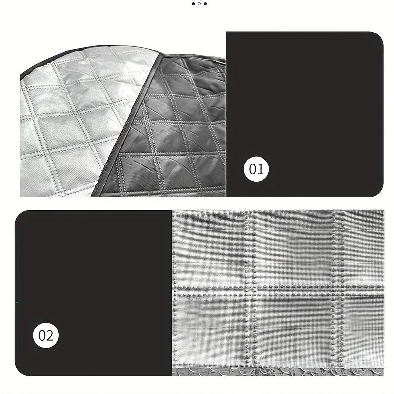 Car Steering Wheel Sun Shade Cover UV-Blocking Steering Sun Protection Cover 42CM Universal Sun Visor Protector Prevent Aging