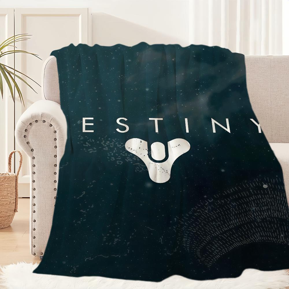 

D-Destiny 2 Game Blanket Blanket for Couch Sofa Travel Home Picni Flannel Blanket birthday gift Warm Comfortable 30x40in