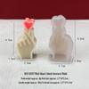 Gesture Candle Mold: Middle Finger Silicone Mold for DIY Creative Aromatherapy and Gypsum Cakes