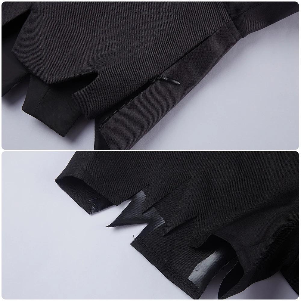 Höllischer Cos Boss Cosplay Kostüm Für Loona Loony Toony Frauen Halsweste Shorts Anzug Schwarzer Uniformanzug Halloween Party Outfits