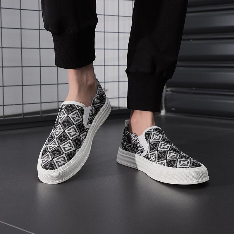 Summer Old Cloth Shoes, Beijing Sail, Breathable Camouflage, Knitted Comfortable Driving Shoes