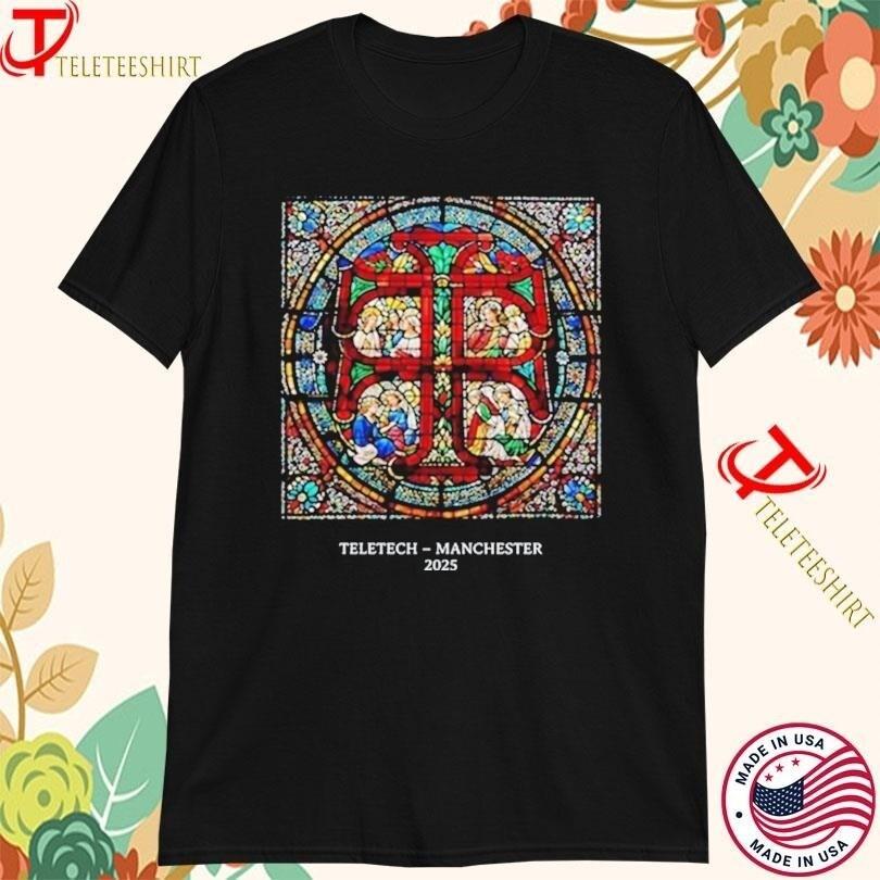 

Teletech Manchester 2025 Stained Glass Shirts Unisex T-Shirt L