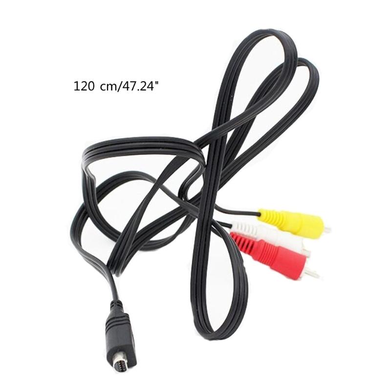 VMC 15FS RCA To 10Pin Port A/V Cable Connect Your Camera To TVorVCR for Clear Video and CrispSound