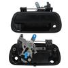 Comfortable-Grip Primed Black Rear Tailgate Door Handle Replacement, Made of PC, ABS, and Metal for Tundra 2000-2006