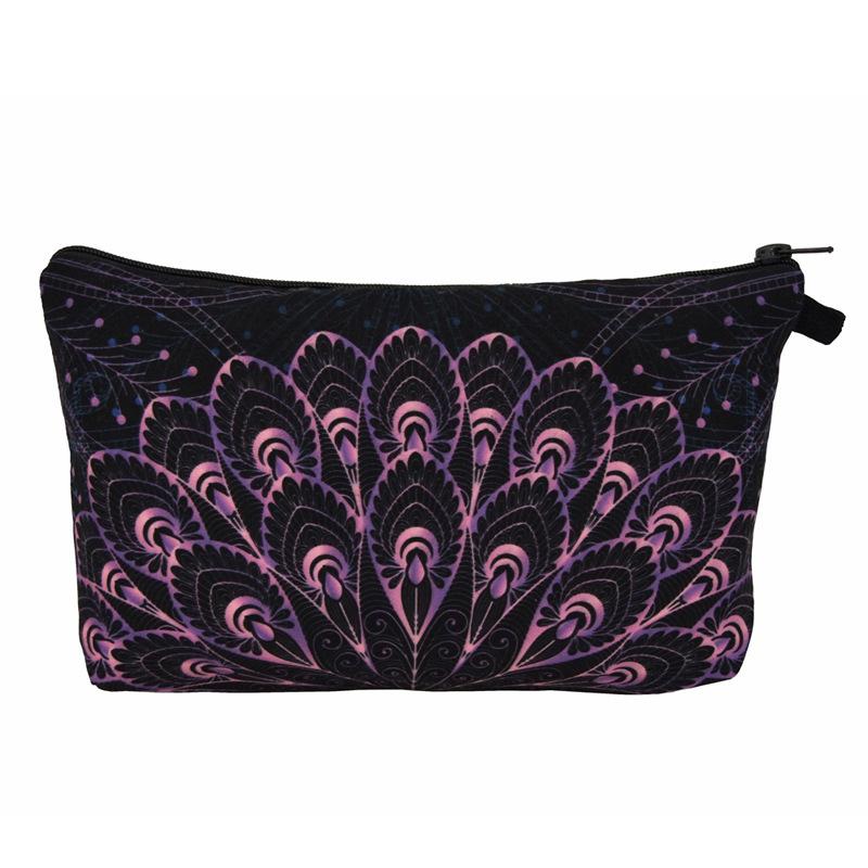 Makeup Flower Mandala Bag Multi Functional Travel Large Capacity Wash Storage
