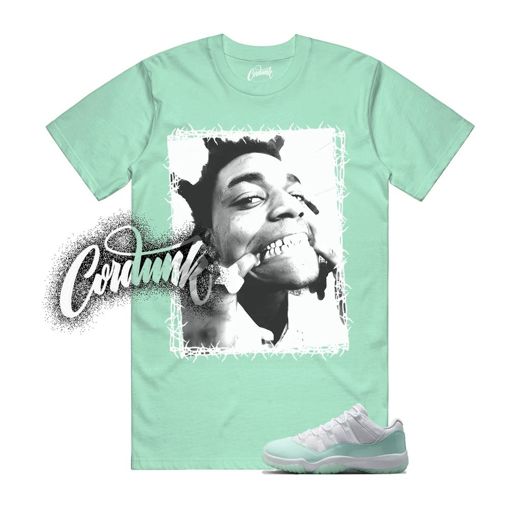 11 Igloo White Mint Green T Shirt Match KB2