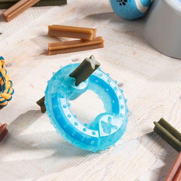 Jouet à Mordre - InnovaGoods - 2 en 1 - Congelable - TPR - Pour Chien Moyen