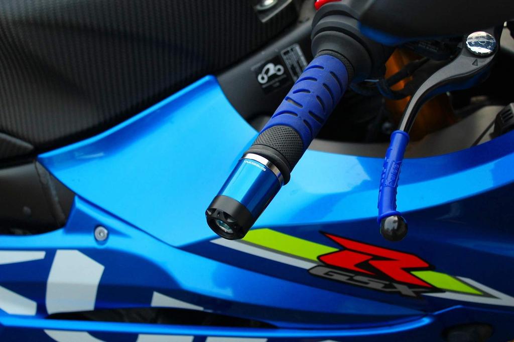 SSK Heavy Weight Handlebar End Slider Long Type SUZUKI GSX-R1000/R 2017 - Color: Gold SUZUKI GSX-R1000/R 2017