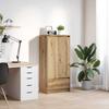 VidaXL Cabinet with Drawer Artisan Oak 55.5x34x119.5 Cm, Storage Cabinet, High Sideboard, Tall Storage Cabinet, 861651