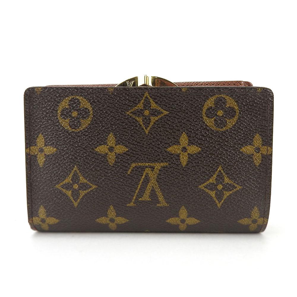 Used LOUIS VUITTON Bifold Wallet Portefeuille Vienova M61674 Monogram Brown Brown Initial included