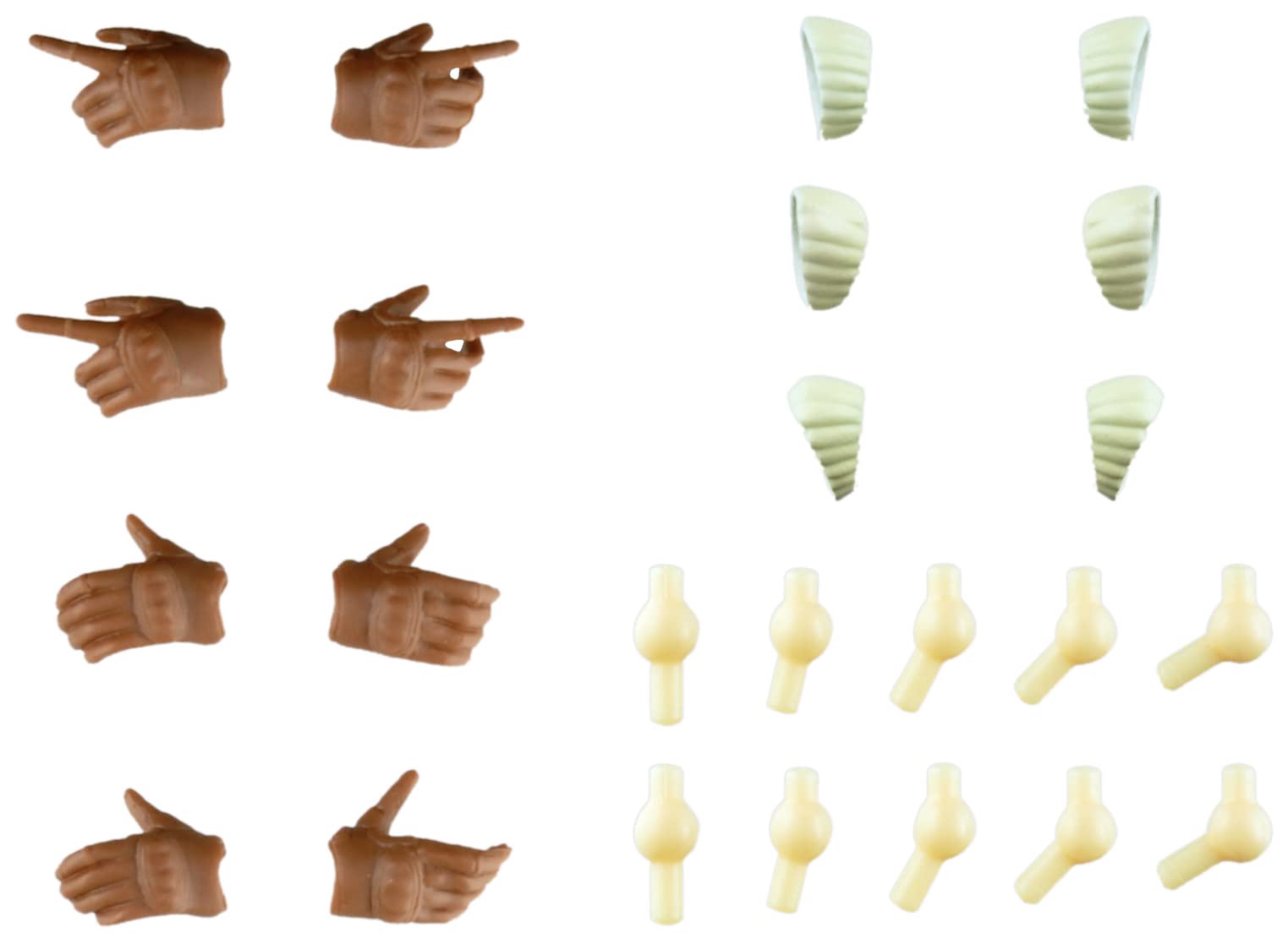 

Little Armory LAOP09 Sousai Shojo Teien Тактические перчатки Песочный Пластиковые детали для сборки 322955