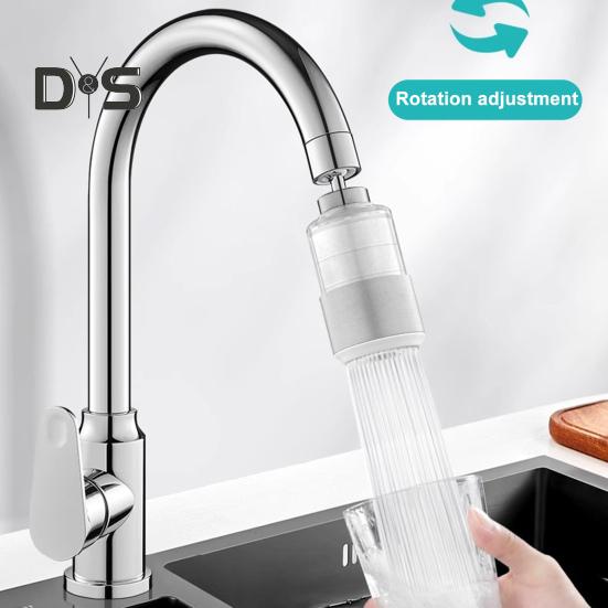 Sink Faucet Water Filter 360-degree Rotating 2 Mode Splash Universal Easy To Install Hard Tap Water Softener Water Filter Kitchen Supplies
