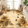 Large Carpet Plants Flowers Bohemian Style Carpet Home Decoration Carpet Sofa Coffee Table Mat, Bedroom Bedside Mat Floor Mat