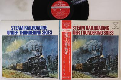 LP Record NO ARTIST  Steam Locomotive Under Thunder SLC901 LONDON 1971 Japan Obi Sound Effects  Nature Used