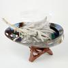 New Zealand Abalone Shell Smudging Dish, Accessory Case, and Crystal Container. Essential for White Sage Purification.