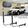 Foldable and Telescopic Car Roof Box Wall-Mounted Rack, 50kg Load Capacity, with Storage Hooks and Hanger for Kayaks, Canoes, and Surfboards