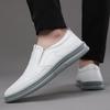 New Arrival Casual Office Shoes All-Match Loafers Handmade Dress Flats Business Men Slip-on Walking Shoes Mens Leather Shoes