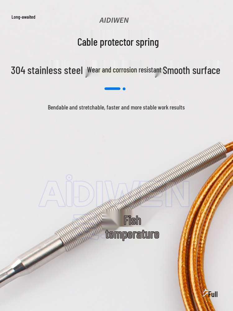 High-Precision Polyimide Armored PT100 Platinum Thermometer with Long Probe