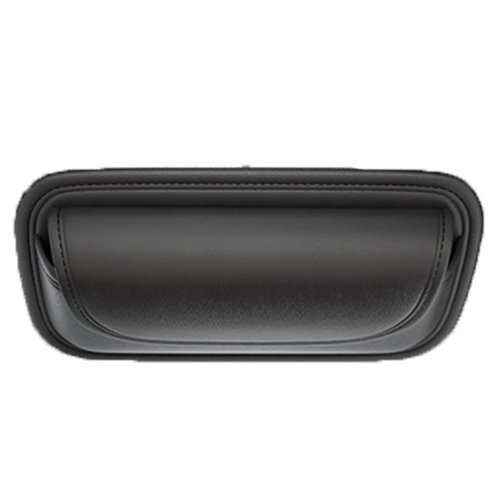 Car Glasses Box Eyeglass Case Universal Sun Visor Car Sunglass Case Protective Auto Eyeglasses Organizer Box Car Accessories
