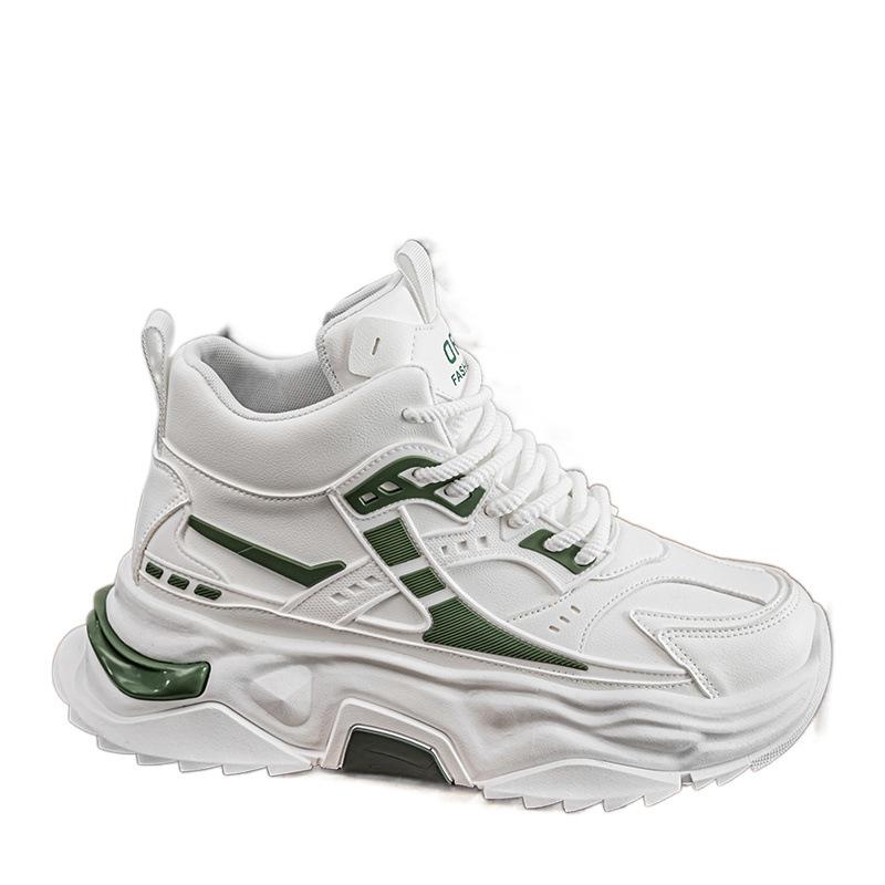 New inner height-increasing high-top board shoes platform casual sports dad shoes