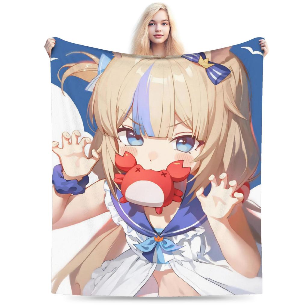 Sameko Saba Super Warm Blankets Child Plush Throw Blanket Comfortable Couch Chair Flannel Bedspread Sofa Bed Cover