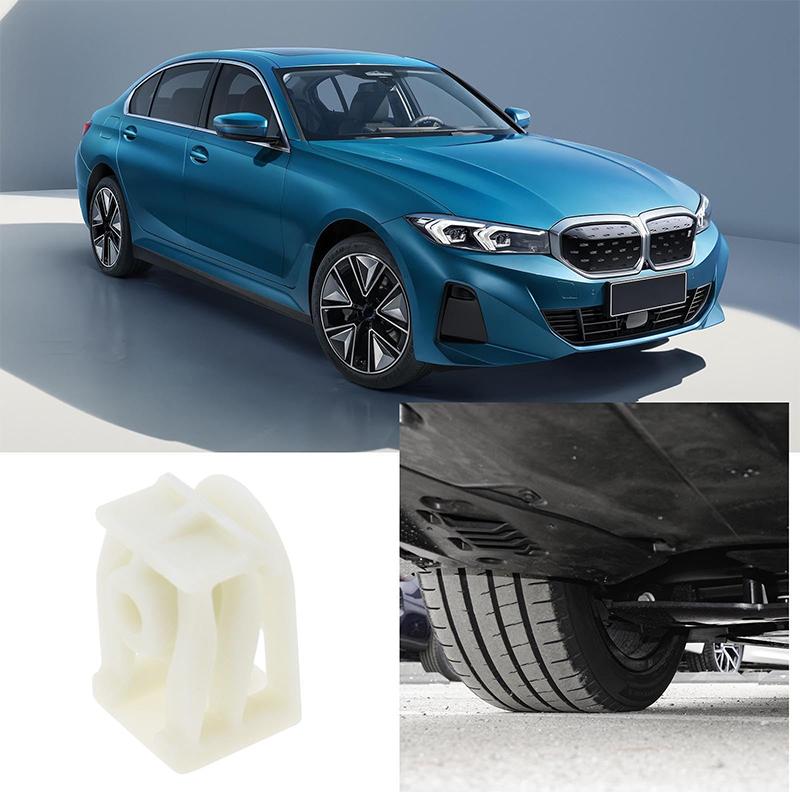 10Pcs Car Fender Clips Front And Rear Fender Liner C-shaped Clip Plastic 07147311312 For BMW X1 X5 X6 Car Accessories