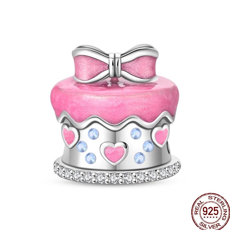 100% Copper Crown Shrimp Crab Charms Beads Butterfly Heart Birthday Pendants Fit Bracelet Jewelry Gifts Marking