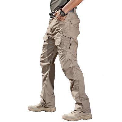 Pantalones militares tácticos Cargo hombres algodón ciudad ejército SWAT Casual muchos bolsillos pantalones masculinos