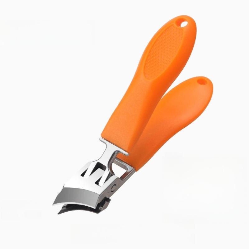 

Large opening nail clipper pointed-nose nail clippers large flat-blade nail scissors nail trimming household tools помаранчевий