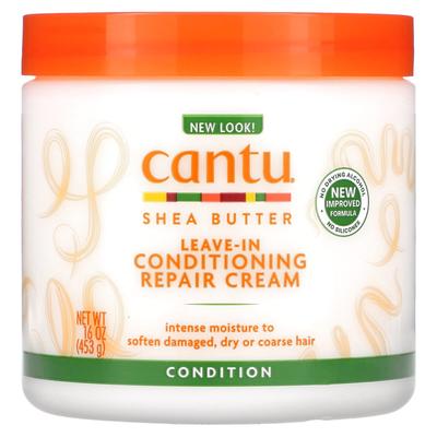 Sheabutter, Leave-In Pflege-Reparaturcreme, 453 g(16 Unzen)