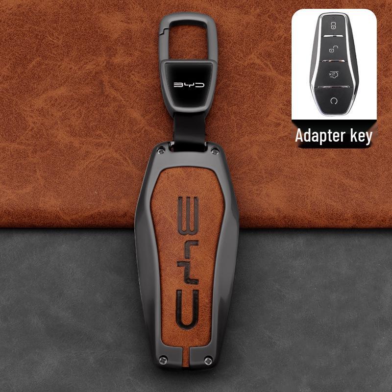 BYD Car Key Case: Compatible with Qin PLUS, Tang, Seagull, Seal, Dolphin, Song Plus, Han EV, Yuan, and Frigate Models.