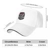 Unisex Baseball Hats ESPN College Football 2 Outdoor Streetwear Summer Sports Baseball Caps  Cap Casquette Polychromatic Hats