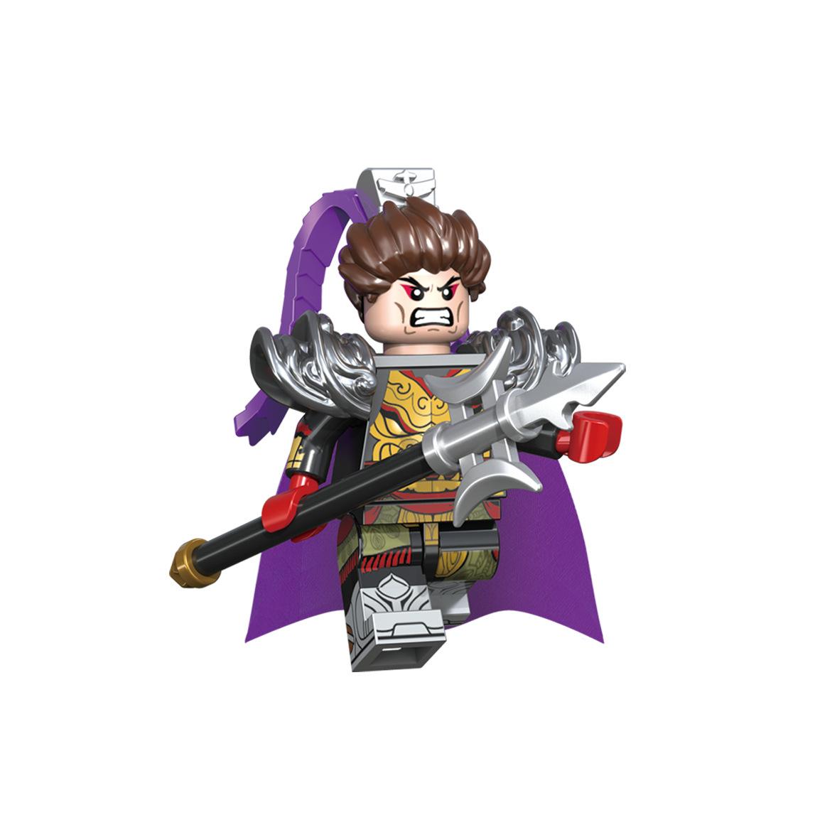 

Троецарствие перо Чжао Юнь пять тигров общий конный боевой конь красный кролик строительные блоки детские игрушки