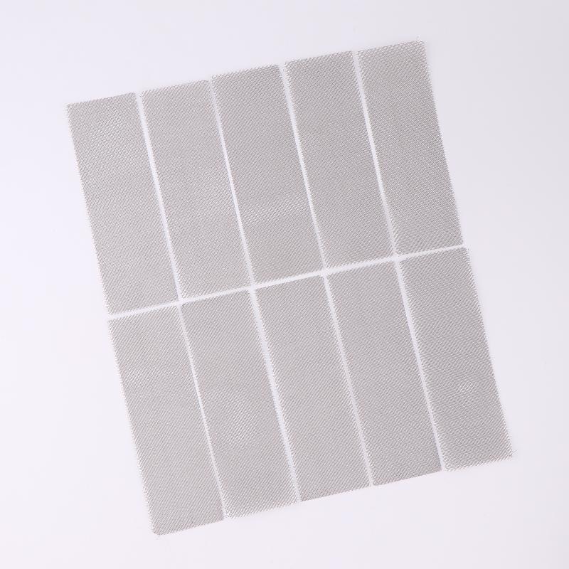 5Pcs Car Bumper Plastic Hole Crack Patches Welding Wire Mesh For Car Repair Welding Machine Stainless Steel Repair Mesh
