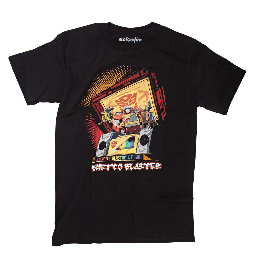 Buy Transformers DJ Blaster Mens Black 