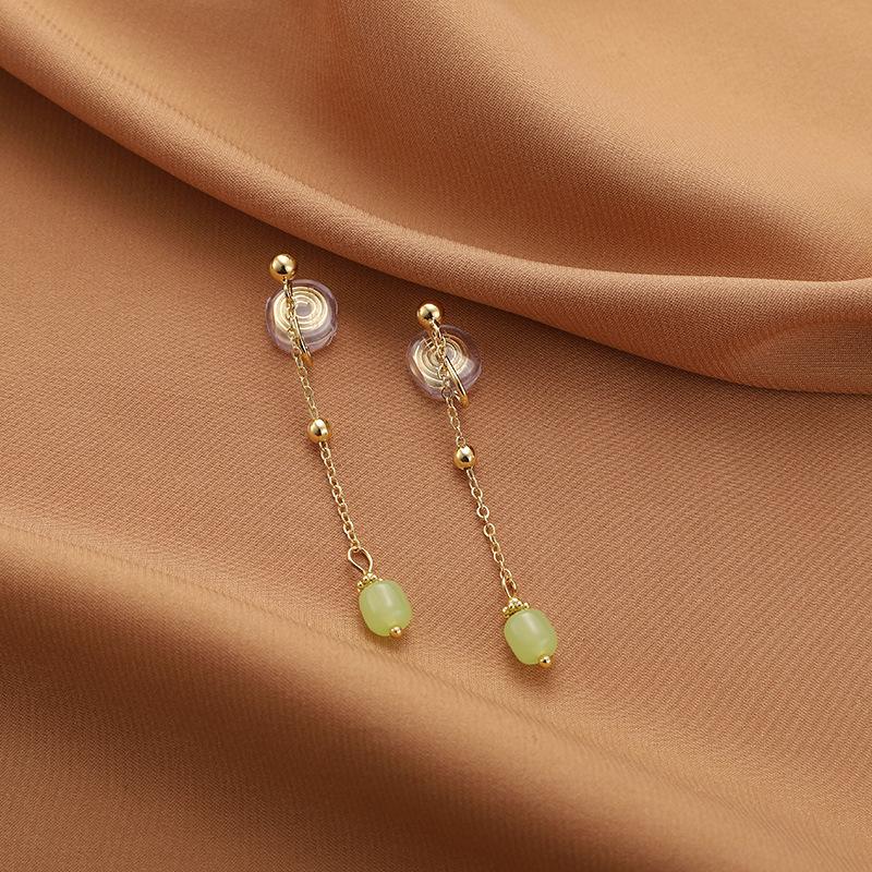 Pearl Mosquito Coil Disc Ear Clips: No-Pierce, Elegant French-Style Earrings for Women