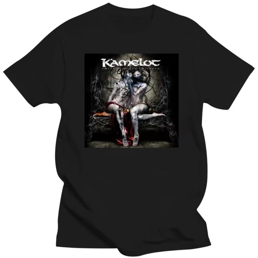 

New Mens Fashion Power Metal Kamelot Casual T-shirts Hip Hop Tshirts Harajuku Styles Tops Clothing XXXXXL