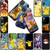 Cartoon P-Pokemons GO P-Pikachus Phone Cover Case for Samsung Galaxy S10 S8 S9 Plus A33 A34 A31 70 A71 A72 Note 20 9 8 S10E